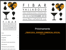 Tablet Screenshot of fibar-valladolid.com